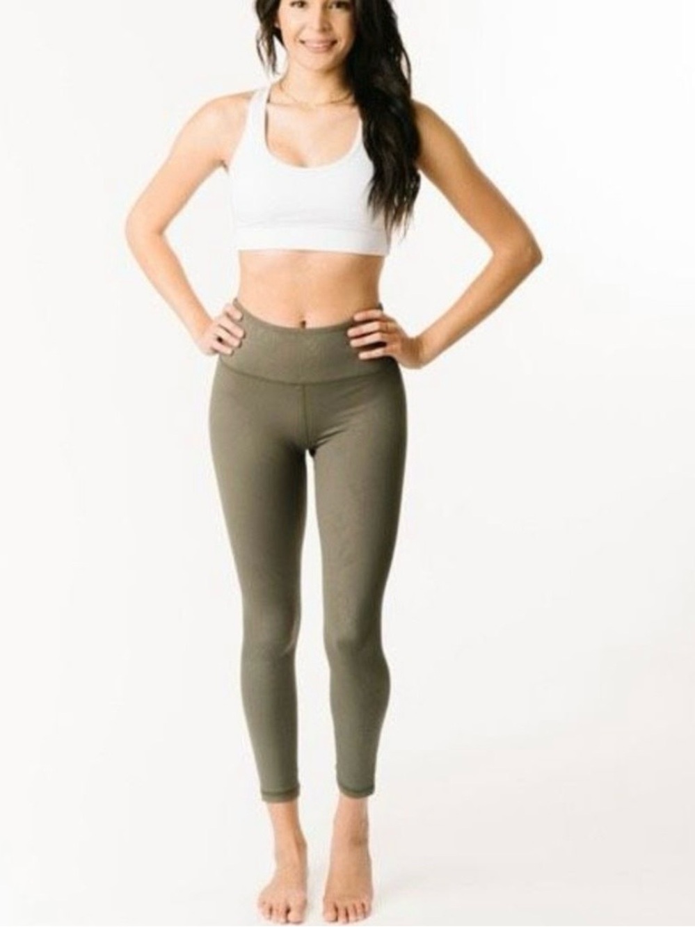 Zyia Active Forest Foliage Light n Tight Women’s 7/8 leggings size 10